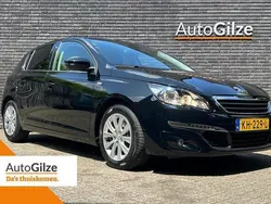 Zwart Gebruikt 2016 Peugeot 308 Style Hatchback | € 12.945 (Eerlijke prijs)