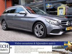 Grijs Gebruikt 2018 Mercedes C200 Premium Plus Stationwagen | € 16.950 (Super prijs)