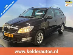 Zwart Gebruikt 2013 Skoda Fabia Fresh Stationwagen | € 4.950 (Eerlijke prijs)