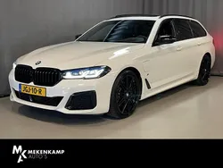 Wit Gebruikt 2021 BMW 530 Executive Stationwagen | € 39.950 (Eerlijke prijs)
