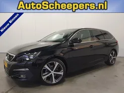 Zwart Gebruikt 2018 Peugeot 308 GT-line Stationwagen | € 11.495 (Eerlijke prijs)