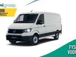 Wit Nieuw 2024 VW Crafter Trendline Van | € 43.760 (Goede deal)