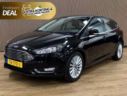 Zwart Gebruikt 2018 Ford Focus Titanium Hatchback | € 13.945 (Goede deal)