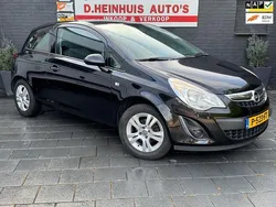 Zwart Gebruikt 2011 Opel Corsa Selection Hatchback | € 2.600 (Super prijs)
