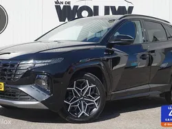 Zwart Gebruikt 2023 Hyundai Tucson N Line SUV | € 36.995 (Eerlijke prijs)