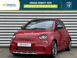 Rood Nieuw 2025 Abarth 500e Turismo Hatchback | € 38.940 (Iets duurder)
