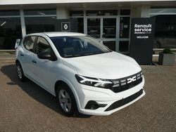Wit Nieuw 2025 Dacia Sandero Essentiel Hatchback | € 18.000 (Super prijs)