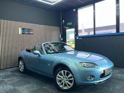 Blauw, metallic lak Gebruikt 2008 Mazda MX5 Cabriolet | € 7.950