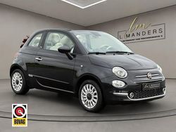 Zwart Gebruikt 2020 Fiat 500C Lounge Cabriolet | € 13.995 (Eerlijke prijs)