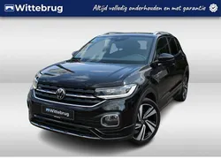 Zwart Gebruikt 2021 VW T-Cross R-line SUV | € 26.950 (Eerlijke prijs)