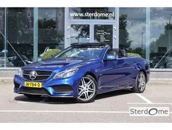 Blauw Gebruikt 2016 Mercedes E200 Ambition Cabriolet | € 29.950 (Goede deal)