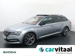 Grijs Gebruikt 2021 Skoda Superb Business Line Stationwagen | € 32.840 (Eerlijke prijs)