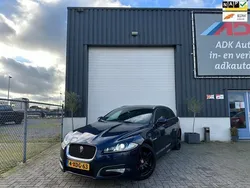 Blauw, metallic lak Gebruikt 2014 Jaguar XF Sportbrake Stationwagen | € 10.500