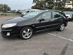 Zwart Gebruikt 2007 Peugeot 407 Stationwagen | € 990 (Super prijs)