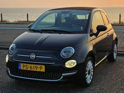Zwart Gebruikt 2017 Fiat 500C Lounge Cabriolet | € 9.500 (Goede deal)