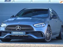 Grijs Gebruikt 2021 Mercedes C200 AMG line Stationwagen | € 39.950 (Eerlijke prijs)