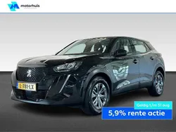 Zwart Gebruikt 2021 Peugeot 2008 Active SUV | € 17.940 (Eerlijke prijs)