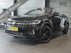 Zwart Gebruikt 2024 VW T-Roc Cabriolet R-line Cabriolet | € 42.500 (Eerlijke prijs)