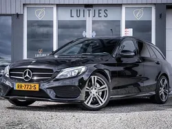 Zwart Gebruikt 2018 Mercedes C180 AMG Stationwagen | € 22.500 (Eerlijke prijs)