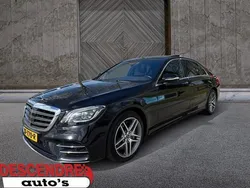Zwart Gebruikt 2018 Mercedes S350 AMG line Sedan | € 34.950