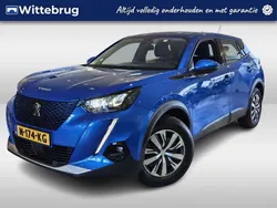 Blauw, metallic lak Gebruikt 2021 Peugeot e-2008 Active SUV | € 18.425 (Eerlijke prijs)