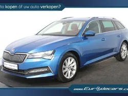 Blauw Gebruikt 2020 Skoda Superb Stationwagen | € 24.850 (Goede deal)