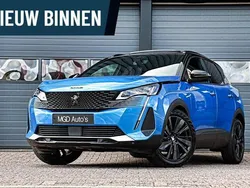 Blauw Gebruikt 2021 Peugeot 3008 GT-line SUV | € 21.950 (Eerlijke prijs)