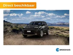 Zwart Nieuw 2025 Jeep Avenger Summit SUV | € 41.848 (Iets duurder)