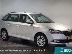 Brilliant silver metallic (grijs metallic) Gebruikt 2021 Skoda Fabia Ambition Stationwagen | € 11.945 (Goede deal)