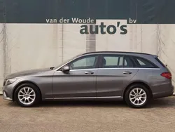 Grijs Gebruikt 2019 Mercedes C180 Business Stationwagen | € 18.900 (Eerlijke prijs)