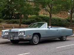 Blauw Gebruikt 1972 Cadillac Fleetwood Cabriolet | € 40.288