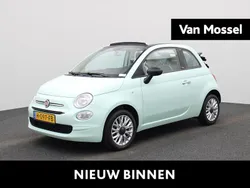 Groen Gebruikt 2020 Fiat 500C Young Cabriolet | € 13.400 (Goede deal)
