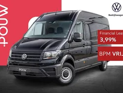 Zwart Nieuw 2024 VW Crafter Trendline Van | € 42.950