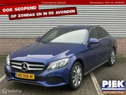 Blauw, metallic lak Gebruikt 2015 Mercedes C350e Avantgarde Sedan | € 13.999