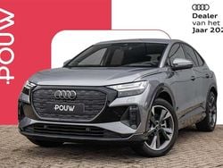 Grijs Gebruikt 2024 Audi Q4 Sportback e-tron S-Line SUV | € 56.950