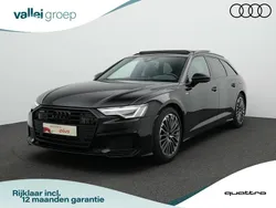 Zwart Gebruikt 2021 Audi A6 Design Stationwagen | € 39.900 (Eerlijke prijs)