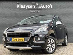Zwart Gebruikt 2016 Peugeot 3008 Allure MPV | € 9.950 (Super prijs)