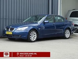 Blauw, metallic lak Gebruikt 2003 BMW 520 Executive Sedan | € 8.945 (Duur)
