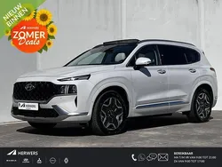 Glacier white pearl metallic (w3a) Gebruikt 2021 Hyundai Santa Fe Premium SUV | € 36.735 (Eerlijke prijs)