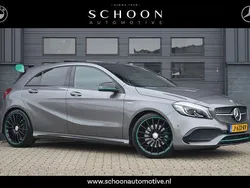Grijs, metallic lak Gebruikt 2016 Mercedes A250 Motorsport Edition Hatchback | € 19.950 (Super prijs)