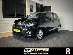 Zwart Gebruikt 2018 Peugeot 108 Active Hatchback | € 7.495 (Eerlijke prijs)