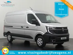 Zilver Nieuw 2024 Renault Master Luxe Van | € 38.882 (Eerlijke prijs)