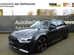 Grijs, metallic lak Gebruikt 2020 Audi RS6 Black Edition Stationwagen | € 104.950 (Eerlijke prijs)