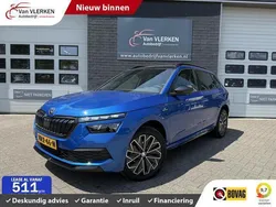 Blauw, metallic lak Gebruikt 2023 Skoda Kamiq Monte Carlo SUV | € 31.900 (Iets duurder)