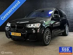 Zwart Gebruikt 2017 BMW X3 Executive SUV | € 34.900 (Duur)