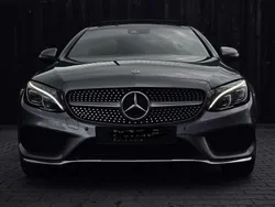 Grijs Gebruikt 2018 Mercedes C180 AMG line Coupé | € 23.999 (Eerlijke prijs)