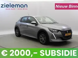 Grijs Gebruikt 2021 Peugeot e-208 Active Hatchback | € 13.845 (Super prijs)