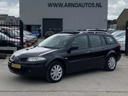 Zwart Gebruikt 2007 Renault Mégane GrandTour Stationwagen | € 2.495 (Iets duurder)