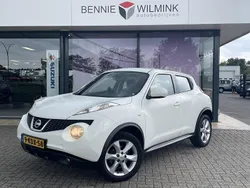 Wit Gebruikt 2013 Nissan Juke Acenta SUV | € 9.990 (Eerlijke prijs)