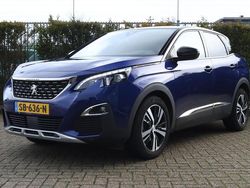 Blauw Gebruikt 2018 Peugeot 3008 GT-line SUV | € 18.895 (Eerlijke prijs)